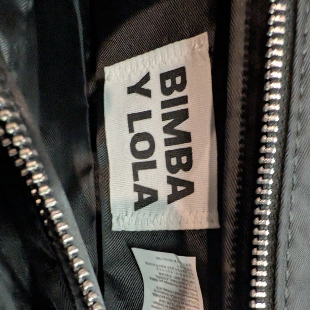 Bimba Y Lola Crossbody Black Purse with Pink Strap   Previously Enjoyed - Picture 3 of 6